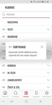 Telegraf.rs android App screenshot 6